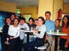 Spanish Students in our Lounge