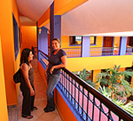 estudiantes de espa�ol en Playa del Carmen
