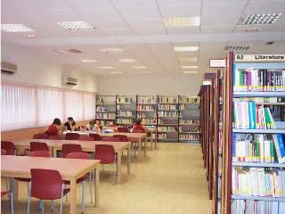 Estudiar en la biblioteca