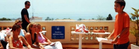 Une pause au center de Malaga - Espagne